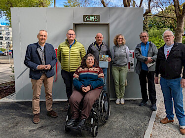 Barrierefreies WC am Grünen Markt eröffnet Foto 2